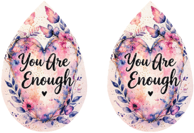 Inspirational Teardrop Earrings